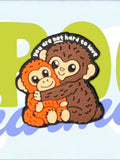 Punch & Teddy Hugging